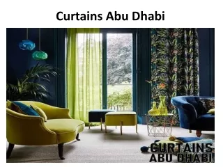 curtains abu dhabi