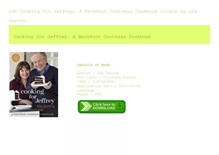 pdf cooking for jeffrey a barefoot contessa
