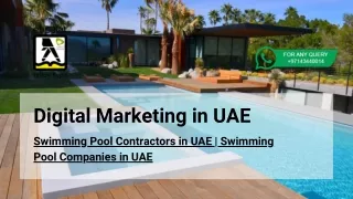 List of Swimming Pool Contractors in UAE