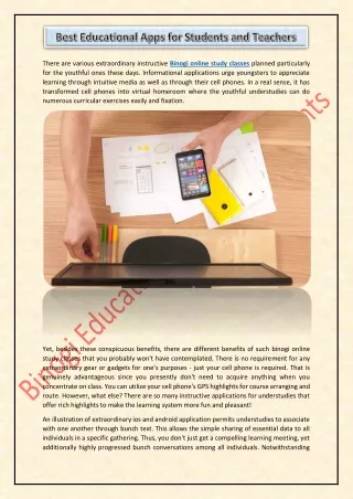 Best Educational Apps for Students and Teachers