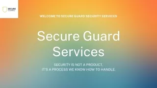 Security Company in Southern California