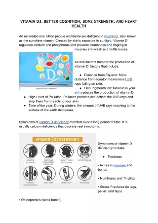 VITAMIN D3_ BETTER COGNITION, BONE STRENGTH, AND HEART HEALTH