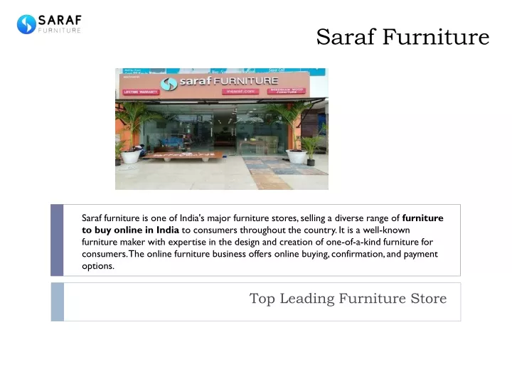 saraf furniture