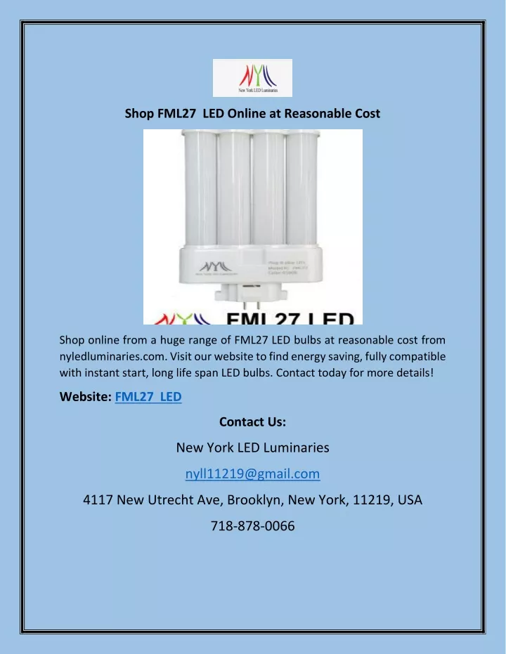 shop fml27 led online at reasonable cost