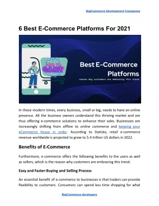 bigcommerce development companies