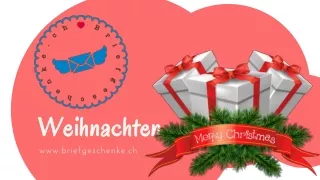 Weihnachtsgeschenk Im Briefumschlag | Wunscherfüller - Briefgeschenke