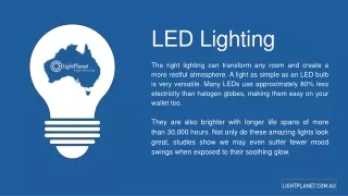 LED Lighting Light Planet