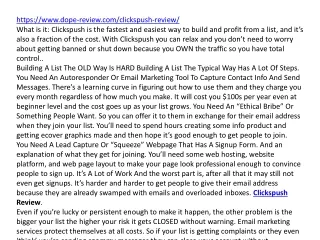 https www dope review com clickspush review what