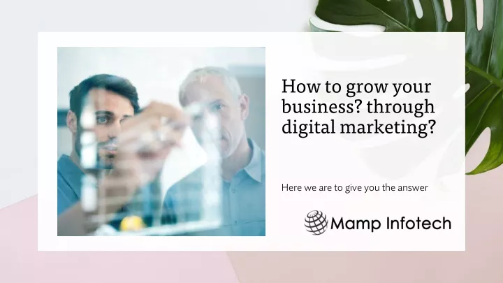 how to grow your business through digital marketing