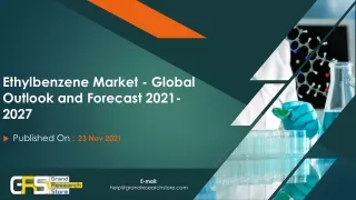 Ethylbenzene Market - Global Outlook and Forecast 2021-2027