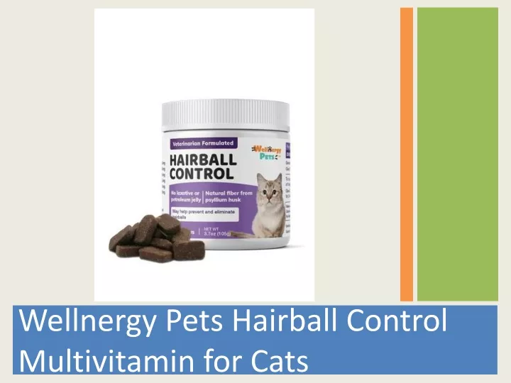 wellnergy pets hairball control multivitamin