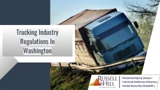 Trucking Industry Regulations In Washington