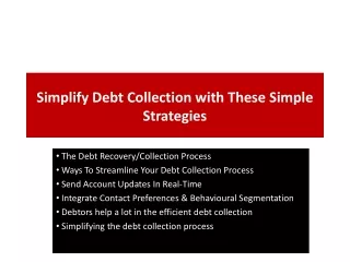 simplify debt collection with these simple strategies