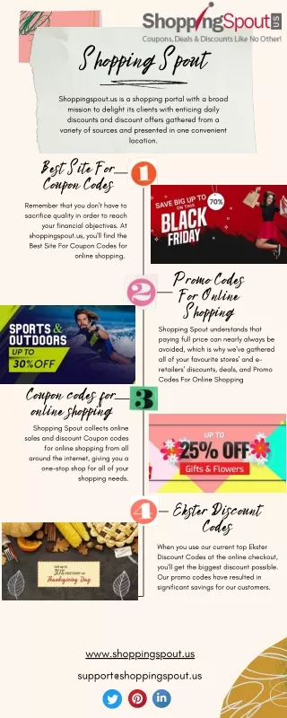 Promo Codes For Online Shopping | Shopping Spout