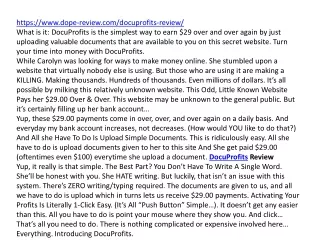 https www dope review com docuprofits review what