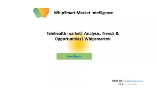 Telehealth Market Research, Global Analysis | Forecast 2027