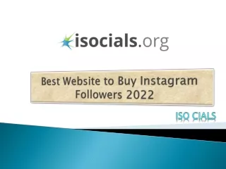 Best Website to Buy Instagram Followers 2022