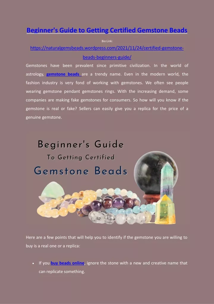 beginner s guide to getting certified gemstone