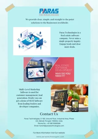we provide clear simple and straight to the point