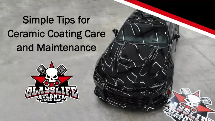 simple tips for ceramic coating care