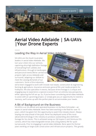 Aerial video Adelaide