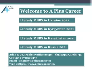 Study MBBS in Ukraine 2021
