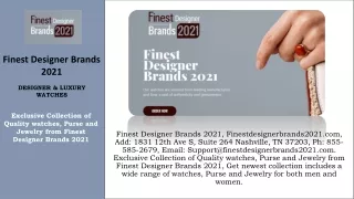 Support@finestdesignerbrands2021.com - 855-585-2679