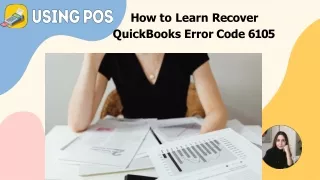 how to learn recover quickbooks error code 6105