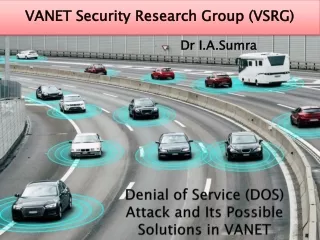 denial of service dos attack and its possible solutions in vanet