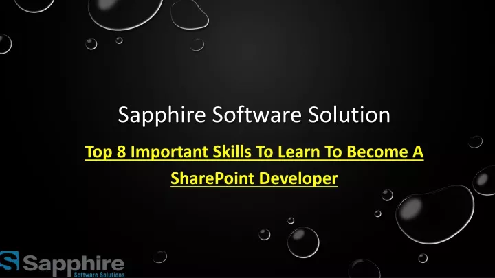 sapphire software solution