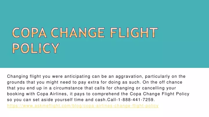 changing flight you were anticipating