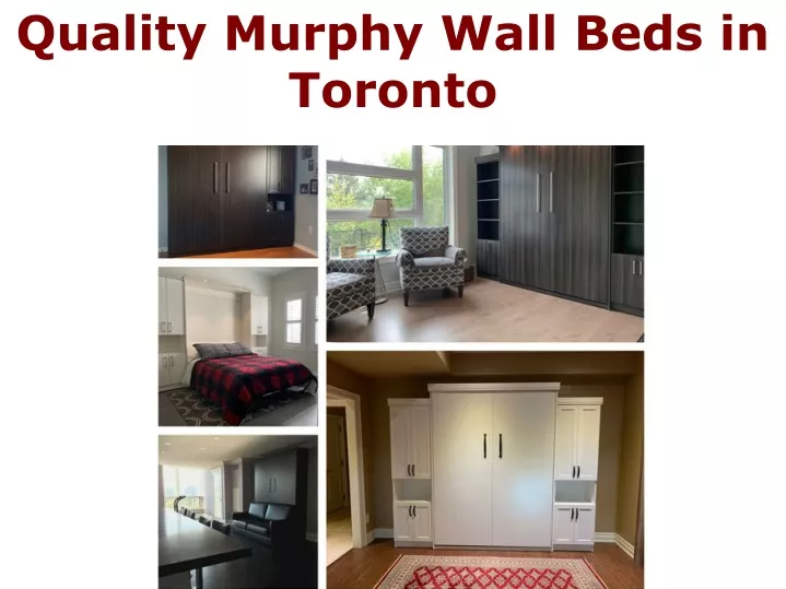 quality murphy wall beds in toronto