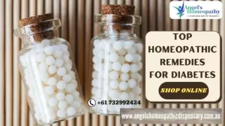 The Best Homeopathic Medicines for Diabetes!