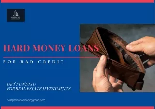Hard Money Loans