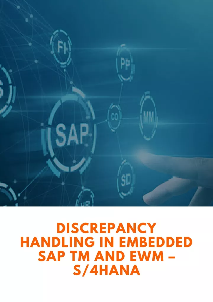 discrepancy handling in embedded