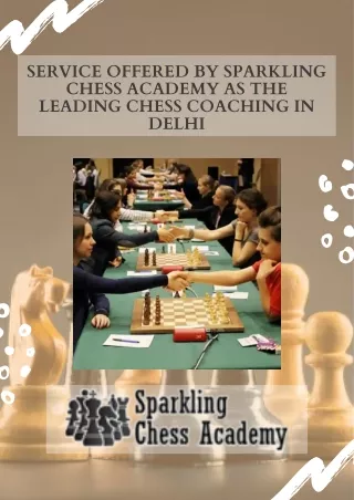 leading Chess Coaching In Delhi - Sparkling Chess Academy