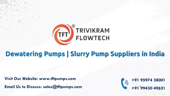 dewatering pumps slurry pump suppliers in india
