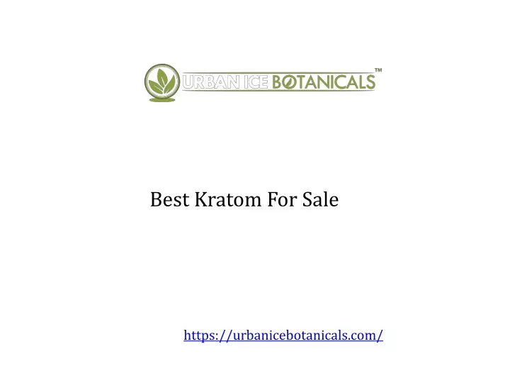 best kratom for sale