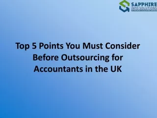 Top 5 Points You Must Consider Before Outsourcing for Accountants in the UK-converted