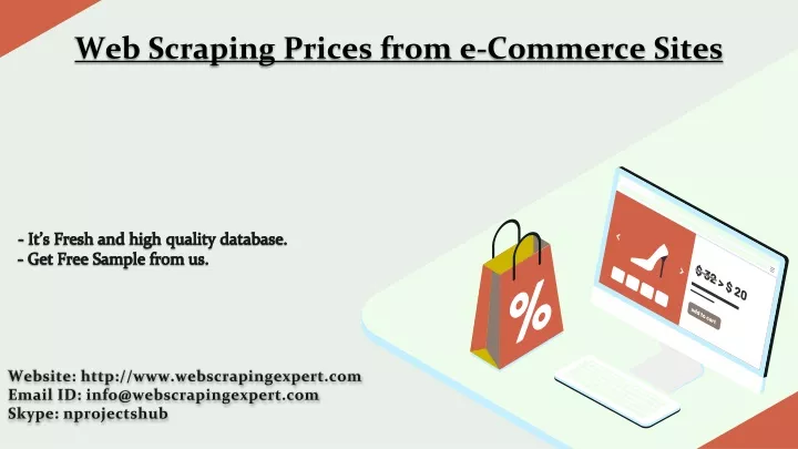web scraping prices from e commerce sites