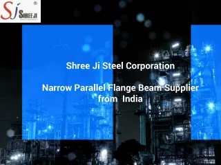 shree ji steel corporation narrow parallel flange