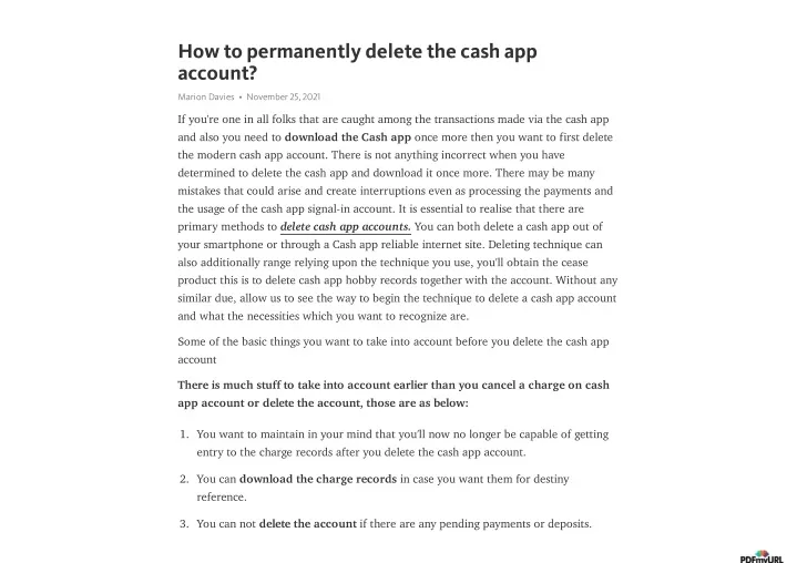 how to permanently delete the cash app account
