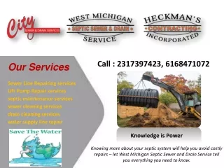 Best Sewer Line Repair Company in West Michigan  - Wmssd