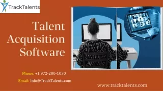 Tracktalents: Talent Acquisition Software