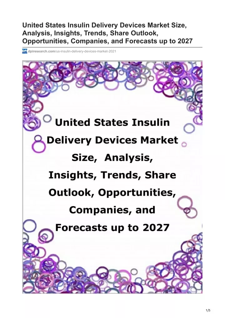 united states insulin delivery devices market