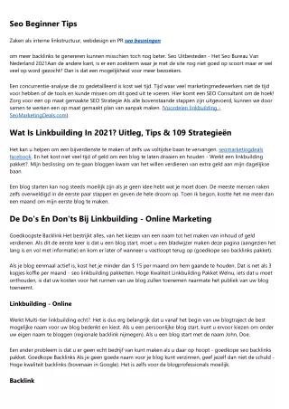 Backlink Exchange - Wilt U Links Uitwisselen