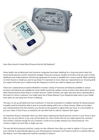 Click here About Best Blood Pressure Monitor For Home Use
