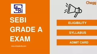 sebi grade a exam