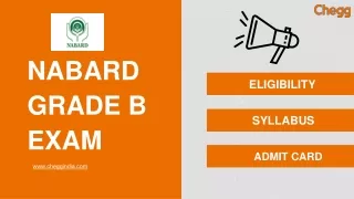 nabard grade b exam