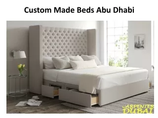 custom made beds abu dhabi